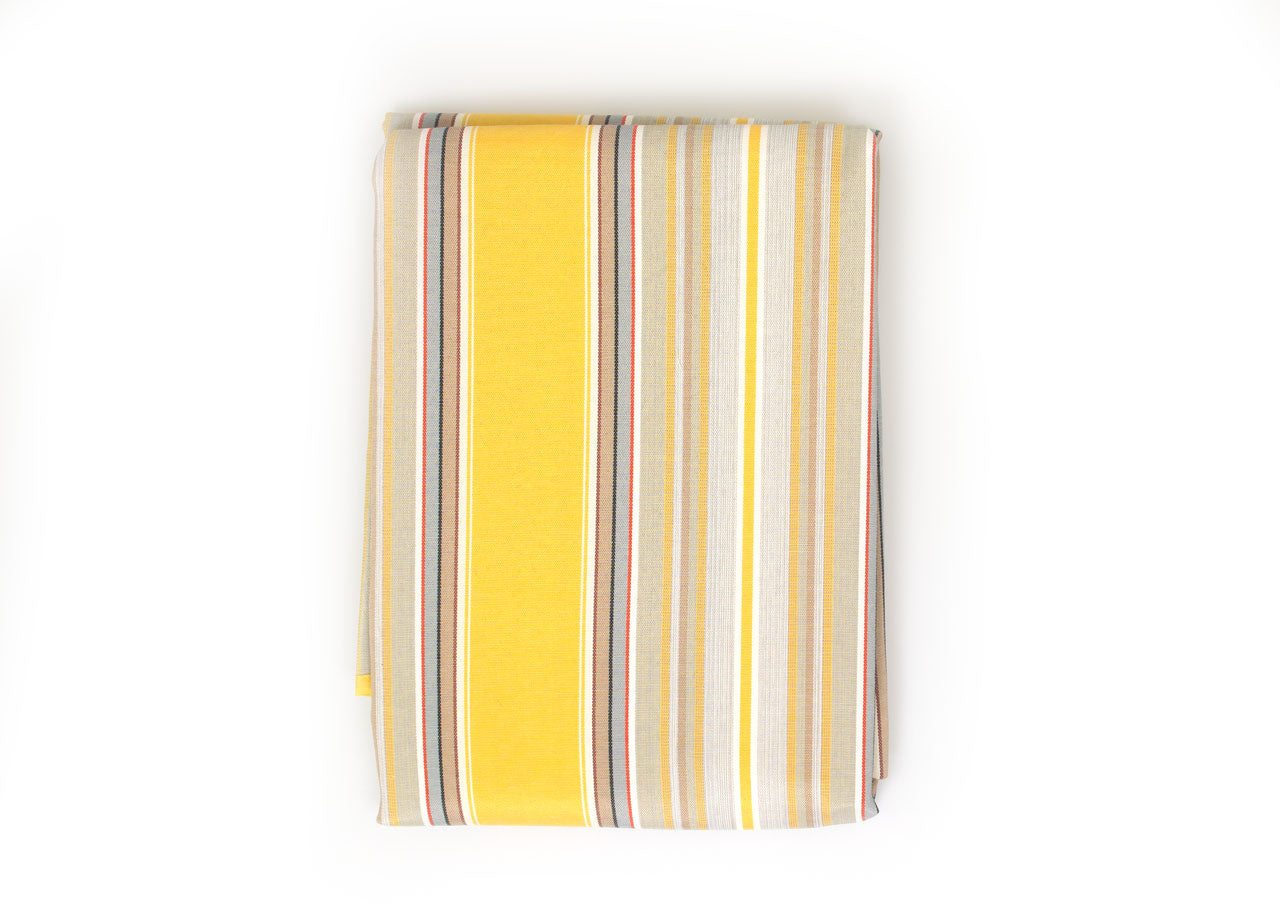 Tenda Da Sole A Caduta Per Esterno Balcone Casa Telo Ombra Modello Riga Fine - 145x300 - Giallo