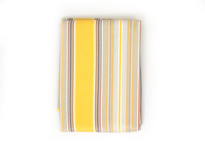 Tenda Da Sole A Caduta Per Esterno Balcone Casa Telo Ombra Modello Riga Fine - 145x250 - Giallo