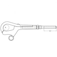 TENDITORE A PELLICANO � MM. 4 M6