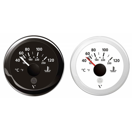 TERMOMETRO ACQUA 12/24V BIANCO