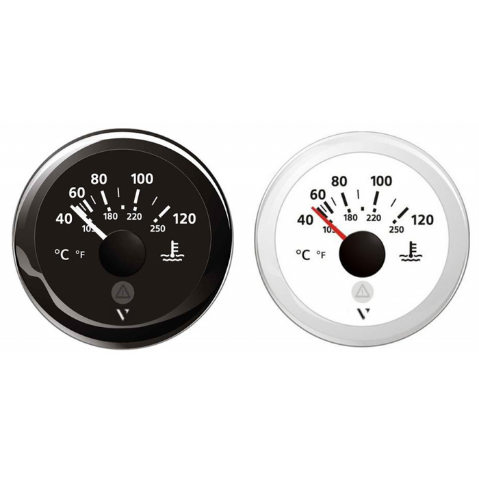 TERMOMETRO ACQUA 12/24V BIANCO