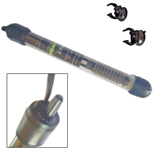 TERMOSTATO RISCALDATORE PER ACQUARIO TERMOSTATO REGOLATORE TEMPERATURA 25 W