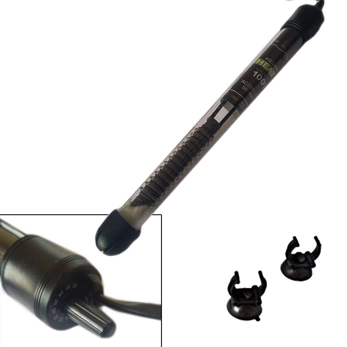 TERMOSTATO RISCALDATORE PER ACQUARIO TERMOSTATO REGOLATORE TEMPERATURA 100W