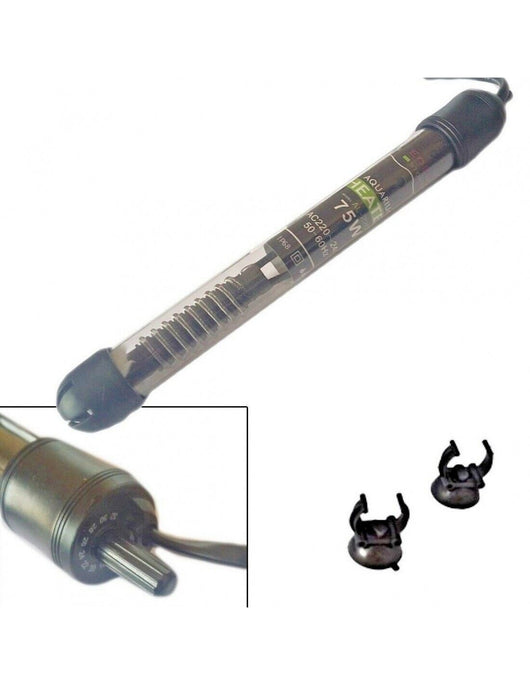 TERMOSTATO RISCALDATORE PER ACQUARIO TERMOSTATO REGOLATORE TEMPERATURA 75W