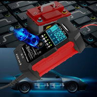 TESTER RICARICA BATTERIA AUTO MOTO 12V 10 A 24 V 5A.DW-RC10