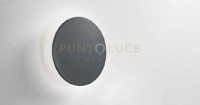 TETA APPLIQUE D.18CM IP65 9W 731LM 4000K ANTRACITE