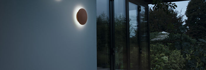 TETA APPLIQUE D.24CM 4000K 1021LM 12W IP65 CORTEN