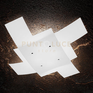 TETRIS APPLIQUE-PLAFONIERA D.95 CM. 4 LUCI 1120-95