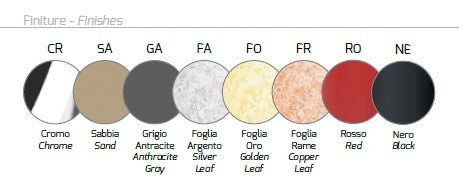 TETRIS COLOR APPLIQUE 2 LUCI FOGLIA RAME 1121-AP-FR