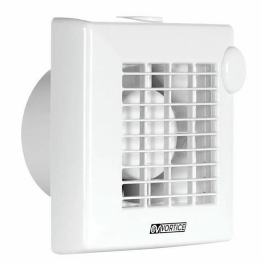 Aspiratore elicoidale da muro e vetro punto m 100/4 18w 50hz - colore bianco