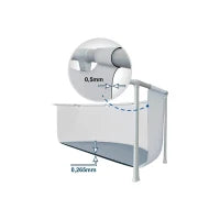 26702NP - Piscina Prisma Frame 305X76 Cm Con Pompa Filtro