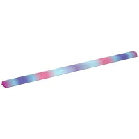 Trave di Equilibrio da Ginnastica Artistica per Bambini, Pieghevole, 236 cm, Multicolore
