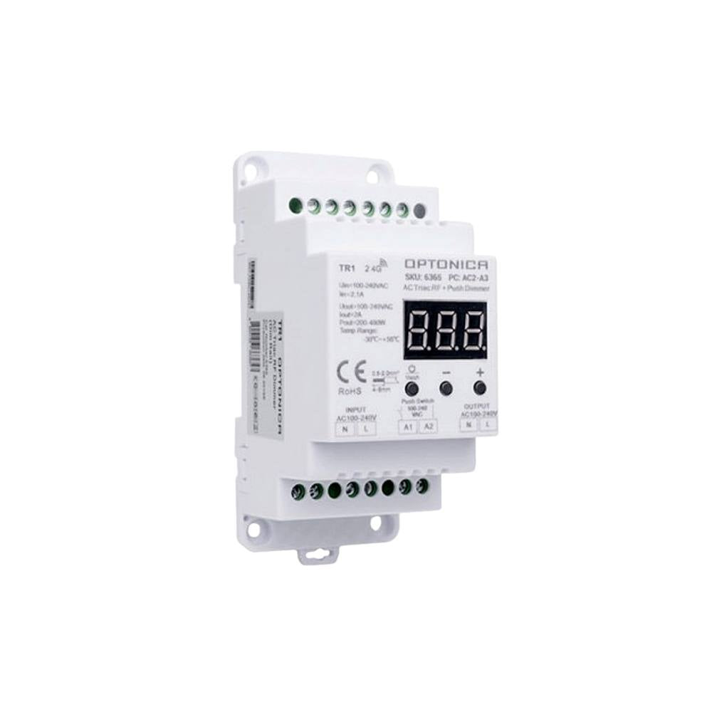 Dimmer ac triac optonica 6365 per led fino a 480w