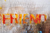 Dipinto Su Tela Guitar Arty Cm 90X3.5X120