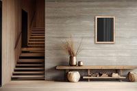 THEA SPECCHIO DA PARETE CON CORNICE LISCIA CON GANCI X INSTALLAZIONE ORIZZONTALE E VERTICALE 48X68CM