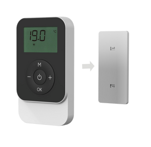 Scaldasalviette elettrico senza liquidi 500W H.101xL50cm ANIS bianco