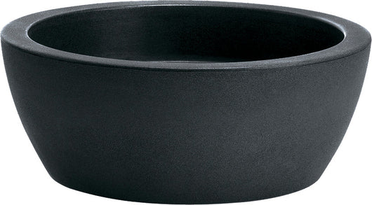 Nicoli fioriera Thetis a ciotola in resina, vaso per piante da interno esterno