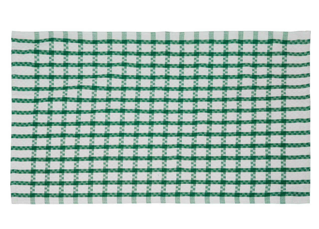 Set 6 Strofinaccio Asciugamano Cucina In Cotone Tinto Filo Modello Tiffany