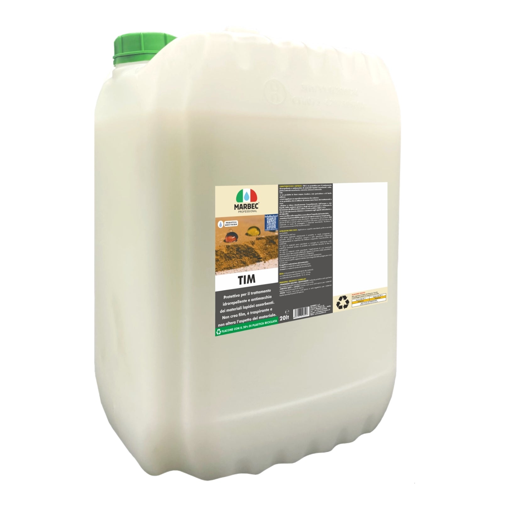 Trattamento idrorepellente antimacchia per cotto e pietre TIM   20LT