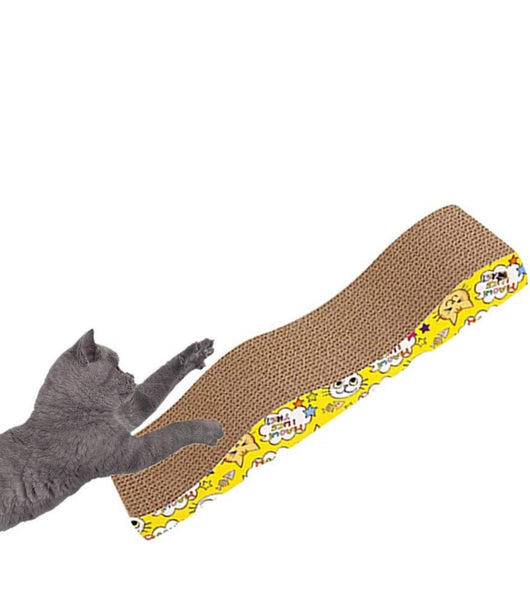 TIRAGRAFFI GATTO IN CARTA CARTONE TIRA GRAFFI GIOCO PER GATTI LETTO