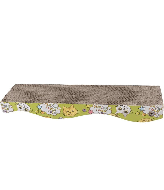 TIRAGRAFFI GATTO IN CARTA CARTONE TIRA GRAFFI GIOCO PER GATTI LETTO