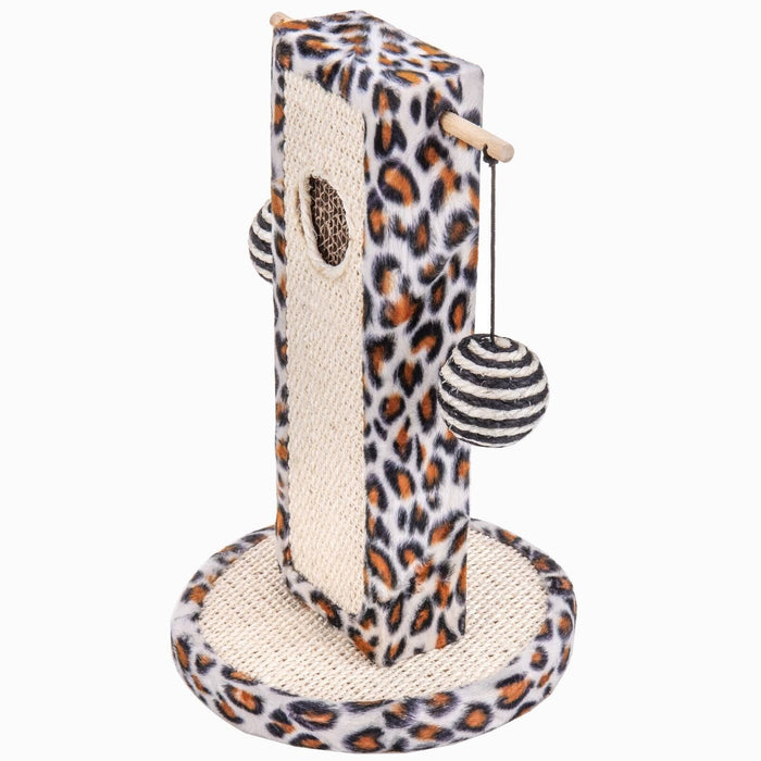 TIRAGRAFFI PER GATTI ALBERO GIOCHI GIOCO TIRA GRAFFI PER GATTO DA 30 CM