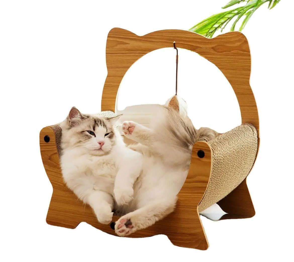 TIRAGRAFFI PER GATTI CULLA DIVANO DONDOLO GIOCATTOLO PER GATTI 50x25x21 Art.003