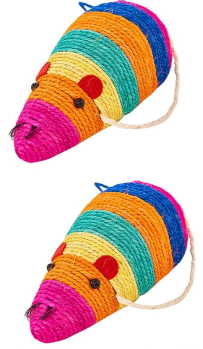 TIRAGRAFFI PER GATTI FORMA DI TOPO GIOCHI GIOCO 24CM. ART14222-224