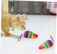 TIRAGRAFFI PER GATTI FORMA DI TOPO GIOCHI GIOCO 24CM. ART14222-224