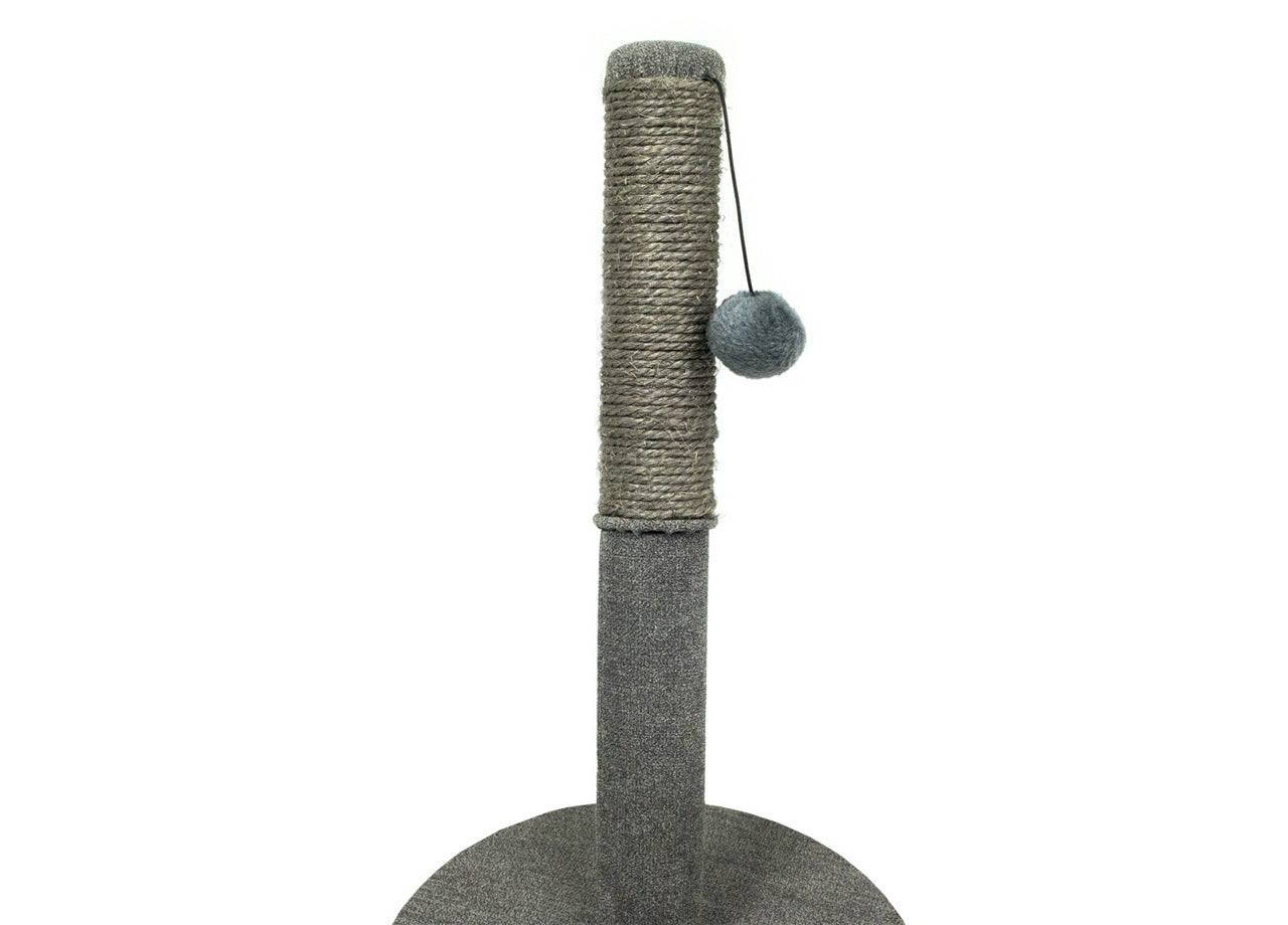 Tiragraffi A Colonna Giocattolo Palestra Per Gatti Modello Cerchio