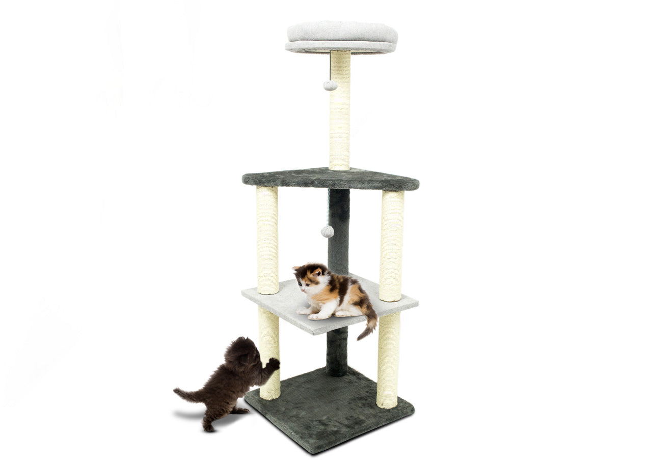 Tiragraffi Ad Albero Giocattolo Palestra Per Gatti Modello Triple