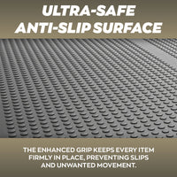 Titan S - Scaffale Modulare 5 Ripiani 60x30xH180 cm in Resina Nero