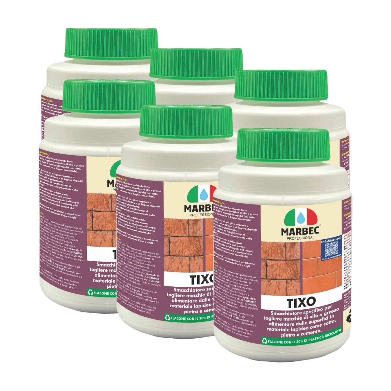 Come togliere le macchie di olio alimentare TIXO   1KGx6Pz