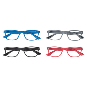 OCCHIALI PER LETTURA MODELLO 'OKLAHOMA' + 2,5 grigio EL CHARRO