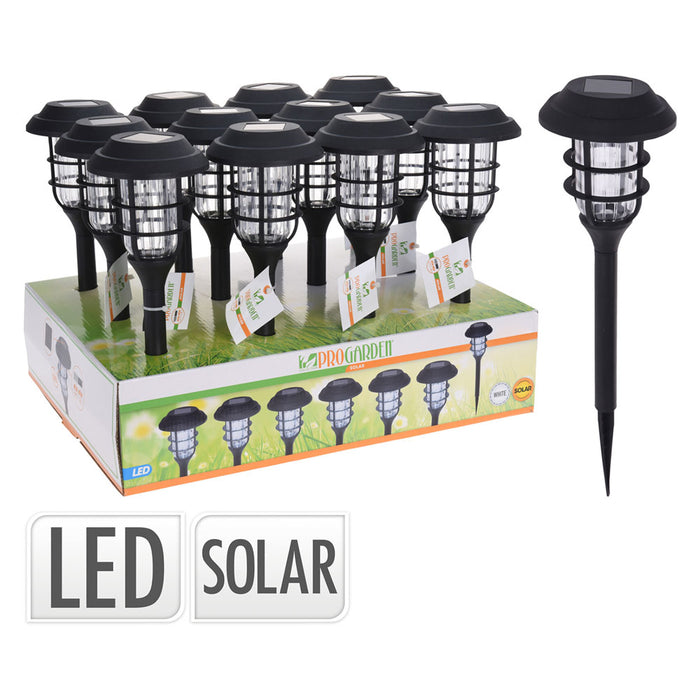 LAMPADA A ENERGIA SOLARE cm 12 x h.31 KOOPMAN 12 PZ