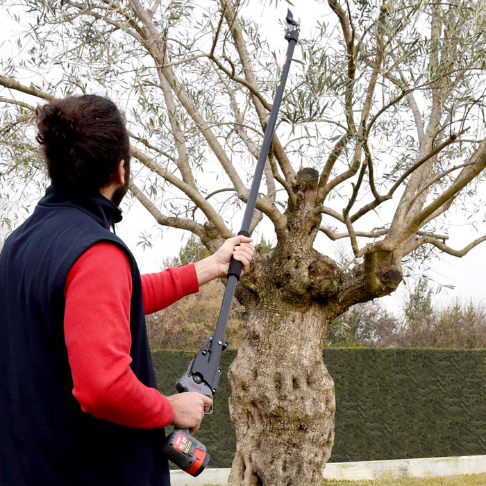 ASTA DI PROLUNGA FISSA LUNGHEZZA 160cm PER FORBICE ELETTRICA TL32 E TL37 LISAM 9427