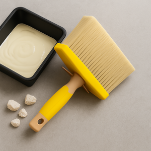 Plafone manico gomma quarzi vernici silossaniche setole in poliestere 50x150 mm