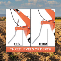 Tukang 140 - Motozappa per Orto a Scoppio a Benzina 4 tempi 2.5HP Motore 140cc con 4 Frese Ø30 cm