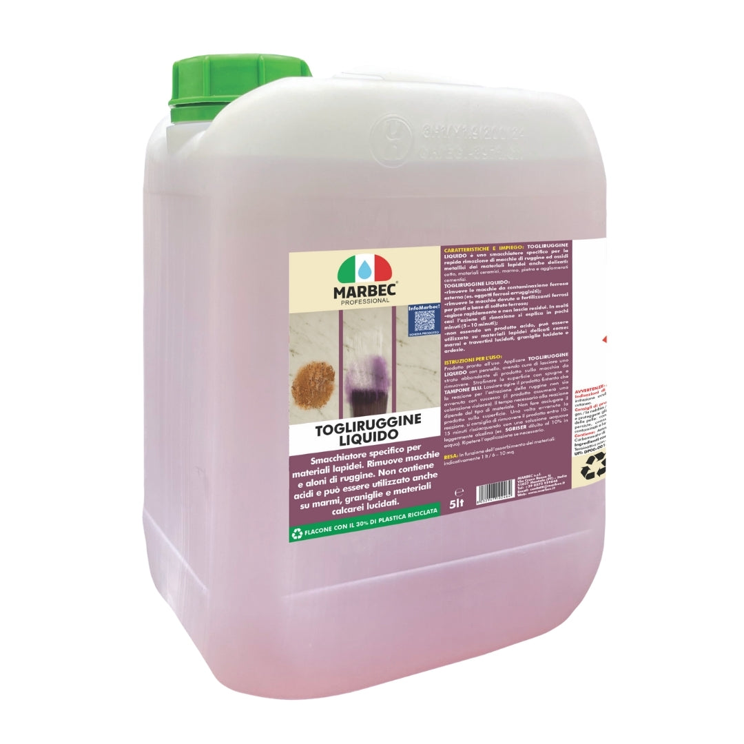 Rimuovere ruggine TOGLIRUGGINE LIQUIDO   5LT