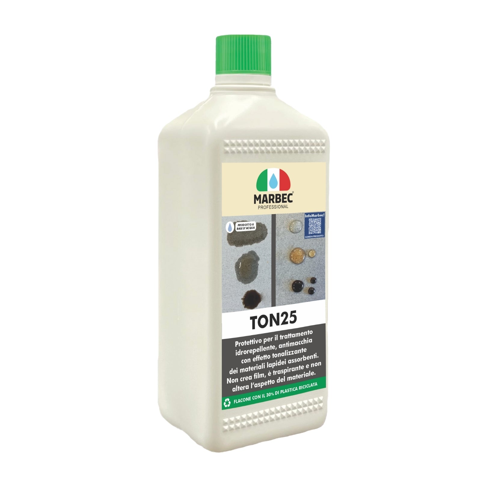 Trattamento idrorepellente antimacchia cotto e pietre TON25   1LT