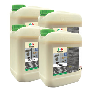 Trattamento idrorepellente antimacchia cotto e pietre TON25   5LTx4Pz