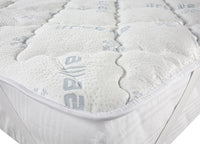 Topper Coprimaterasso Imbottito Correttore Materasso Reversibile Rinfrescante Riscaldante - Matrimoniale - Double