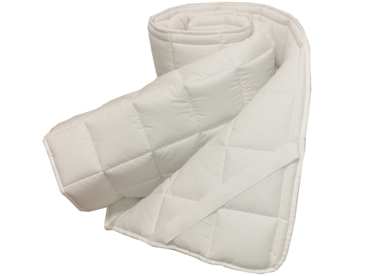 Topper Coprimaterasso Imbottito Antibatterico Matrimoniale Correttore Materasso SV