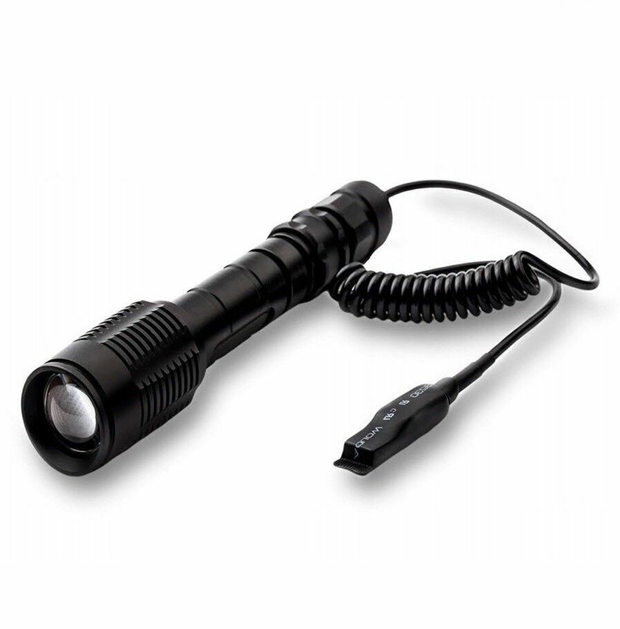 TORCIA 50000 LUMEN TATTICA/MILITARE X FUCILE LED T6 RICARICABILE ZOOM BL-Q2804