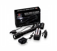 TORCIA 50000 LUMEN TATTICA/MILITARE X FUCILE LED T6 RICARICABILE ZOOM BL-Q2804