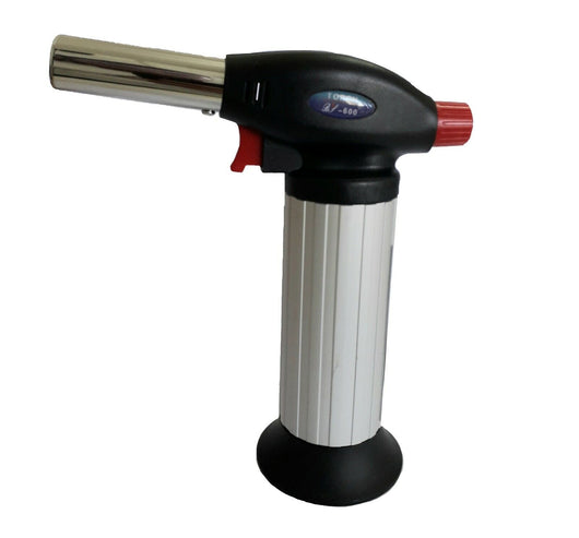 TORCIA SALDATORE BRUCIATORE GAS BUTANO RICARICABILE ACCENSIONE ELETTRONICA BS600