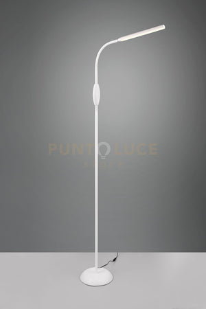 TORO PIANTANA LED 5W 700lm, 3000+4000+5000K BIANCA FLESSIBILE TOUCH E TEMPERATURA DI COLORE DIMMERABILE H. 145CM