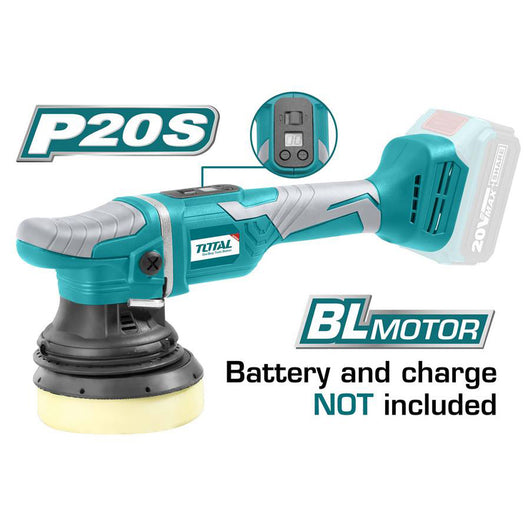 LUCIDATRICE 125mm A BATTERIA AUTO CARROZZERIA LEVIGATRICE TOTAL