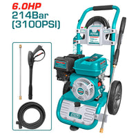 IDROPULITRICE A SCOPPIO 208CC 4T 214bar CON ACCESSORI TOTAL