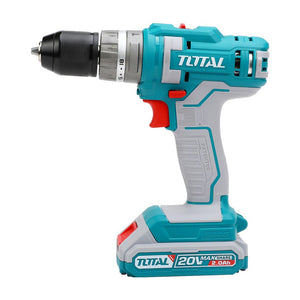 TRAPANO AVVITATORE A PERCUSSIONE 2 BATTERIE DA 2Ah 45Nm + 47 ACCESSORI TOTAL